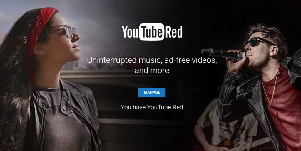 YouTube Red Cover